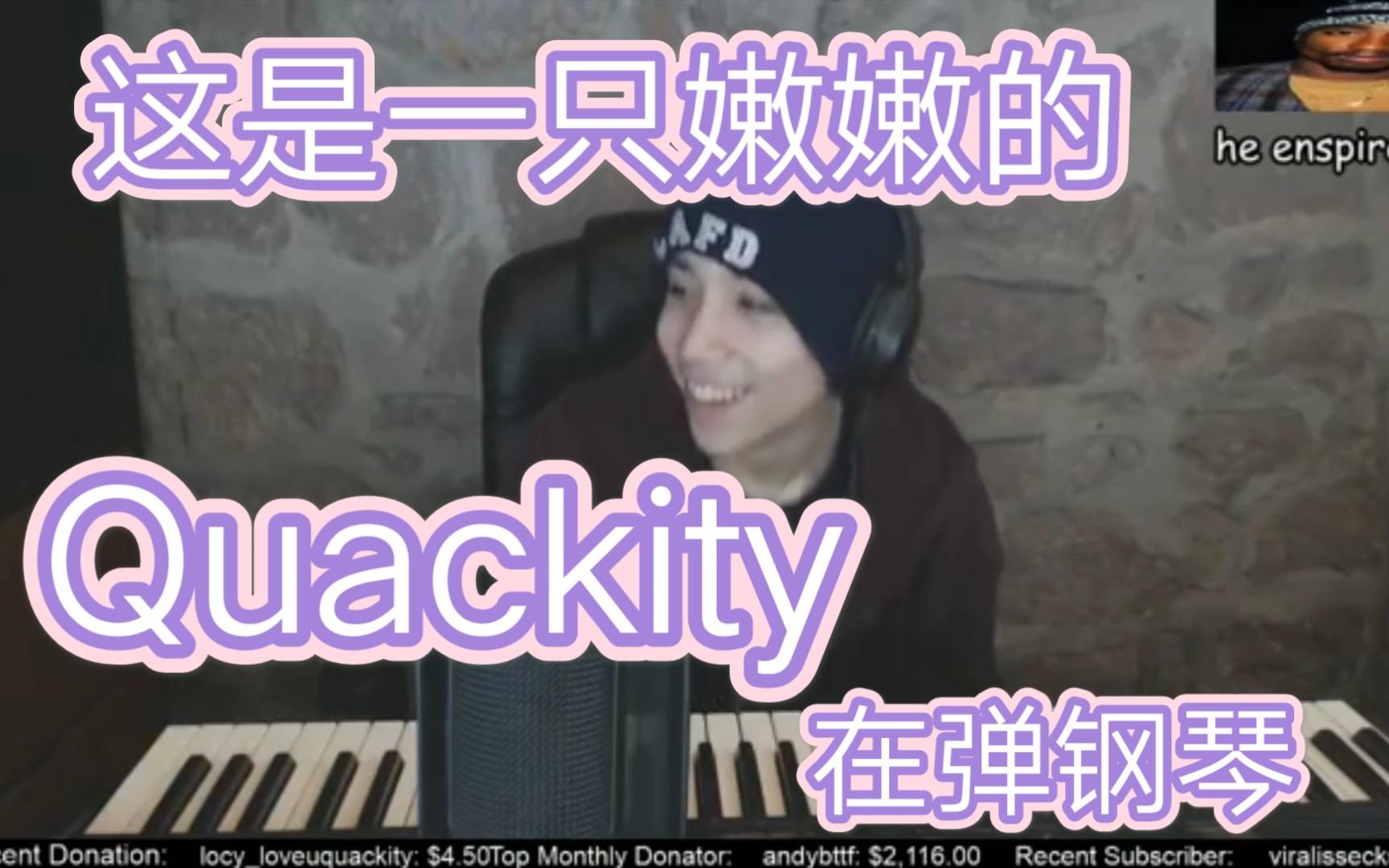 [图]【Quackity(合集)】QUACKITY SINGS AND PLAYS PIANO SONG