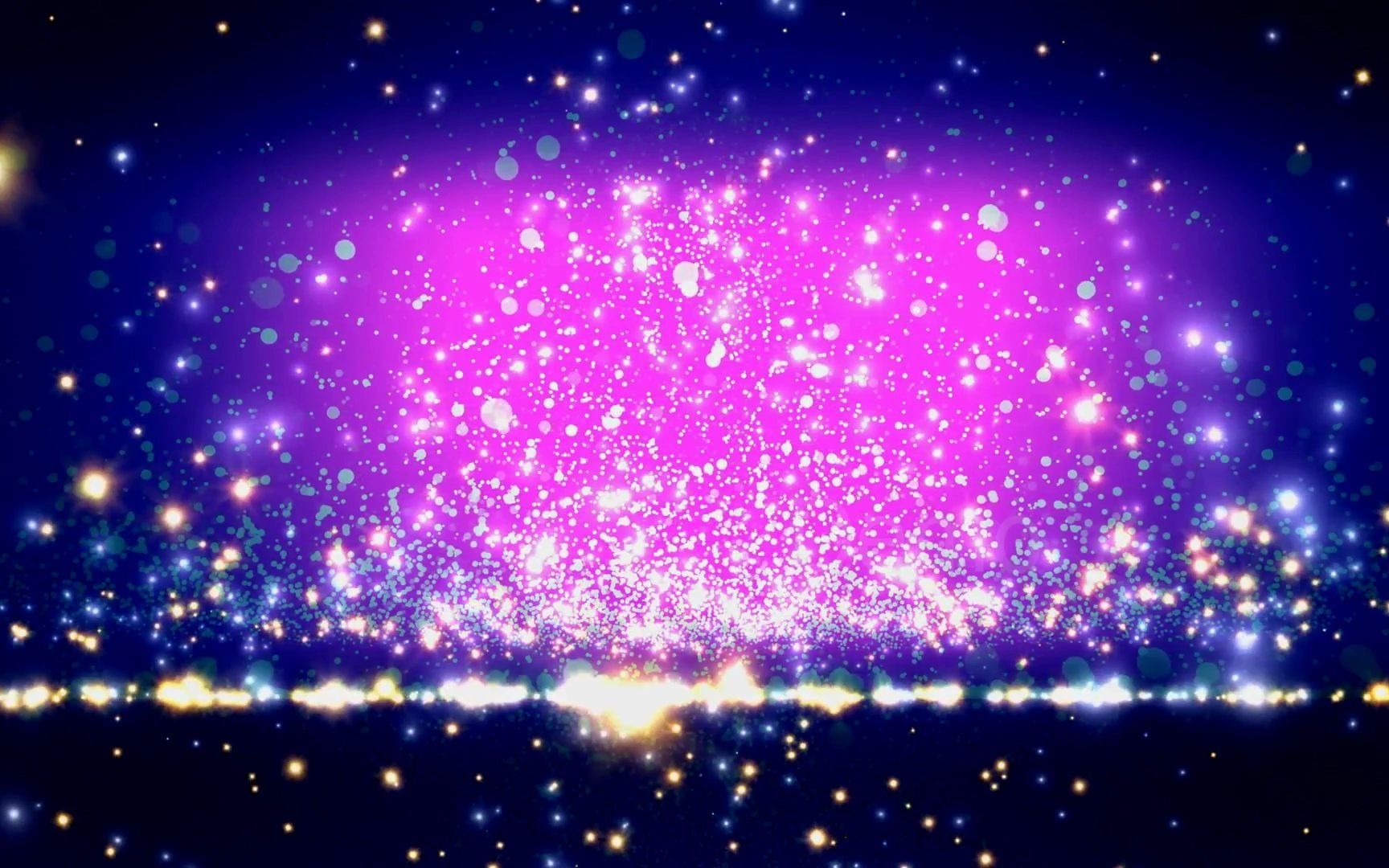s463 2k画质超唯美紫色粒子星空婚礼晚会舞台led背景视频素材 动态
