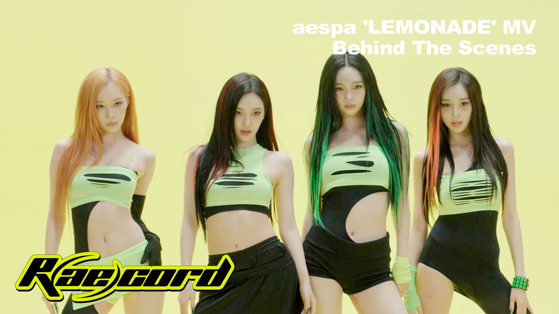 【aespa】[R(ae)cord] MY觉得这种风格怎么样?? | aespa《LEMONADE》MV Behind The Scenes