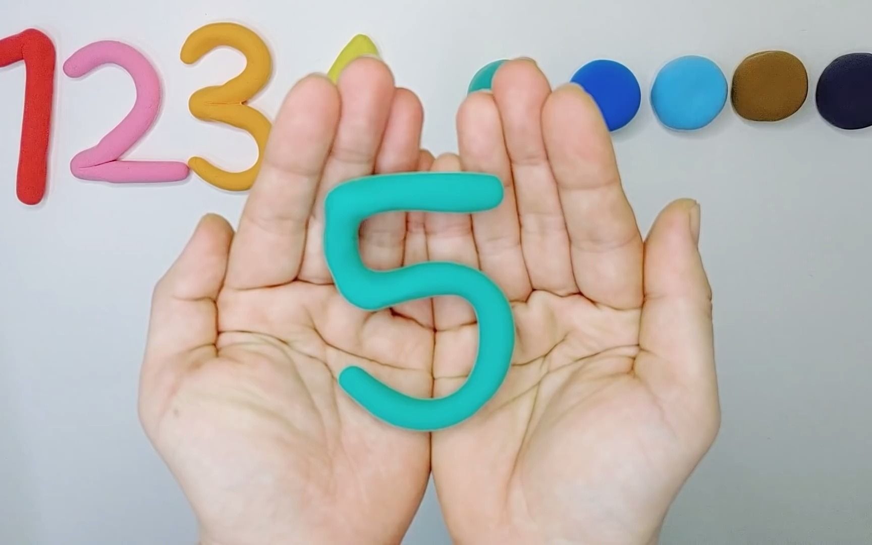 粘土制作数字|数字游戏