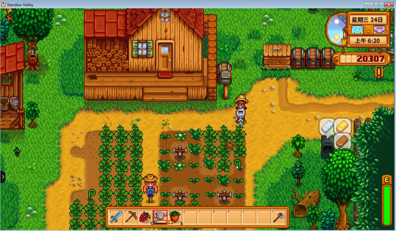 星露谷物语森林农场第六期 花舞节虐狗