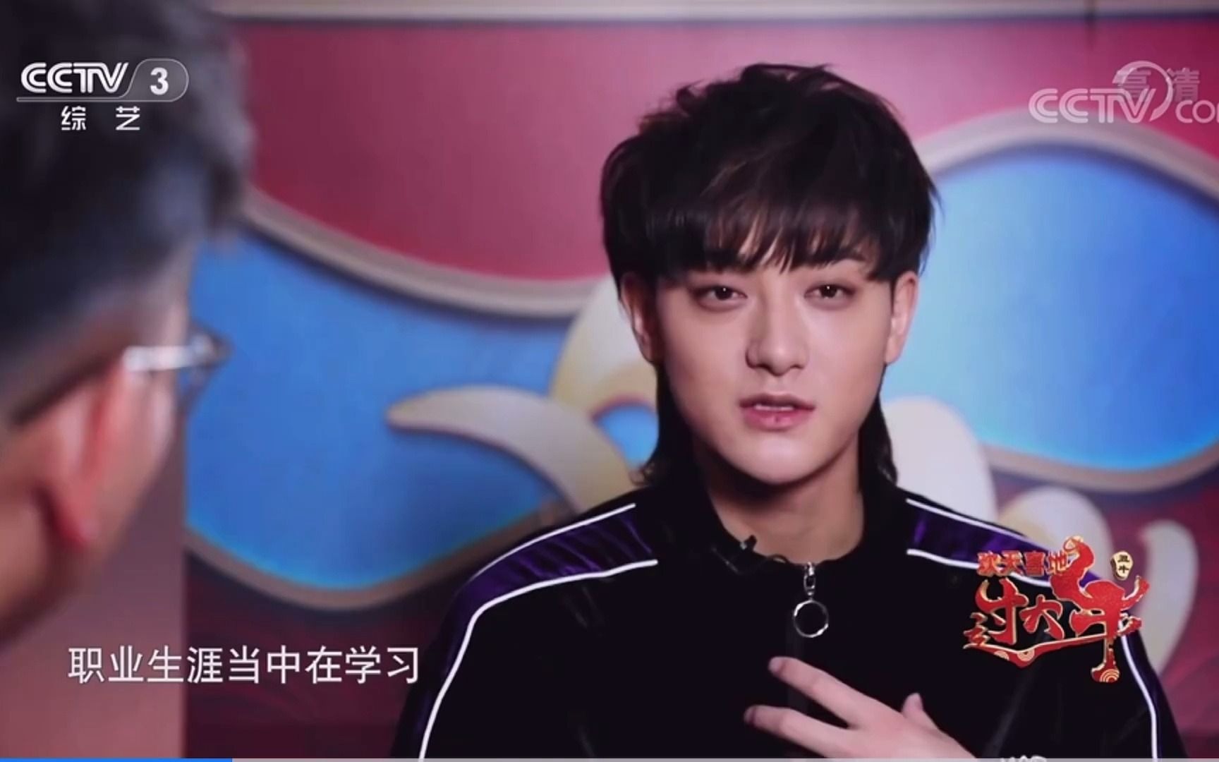 210215 央视春晚 特别节目《欢天喜地过大年》黄子韬专访