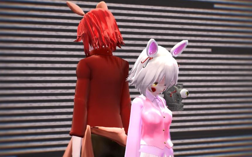 【fnaf mmd】双foxy的恋爱物语