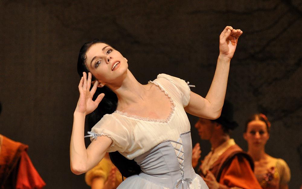 莫斯科大剧院吉赛尔疯戏片段nataliaosipova