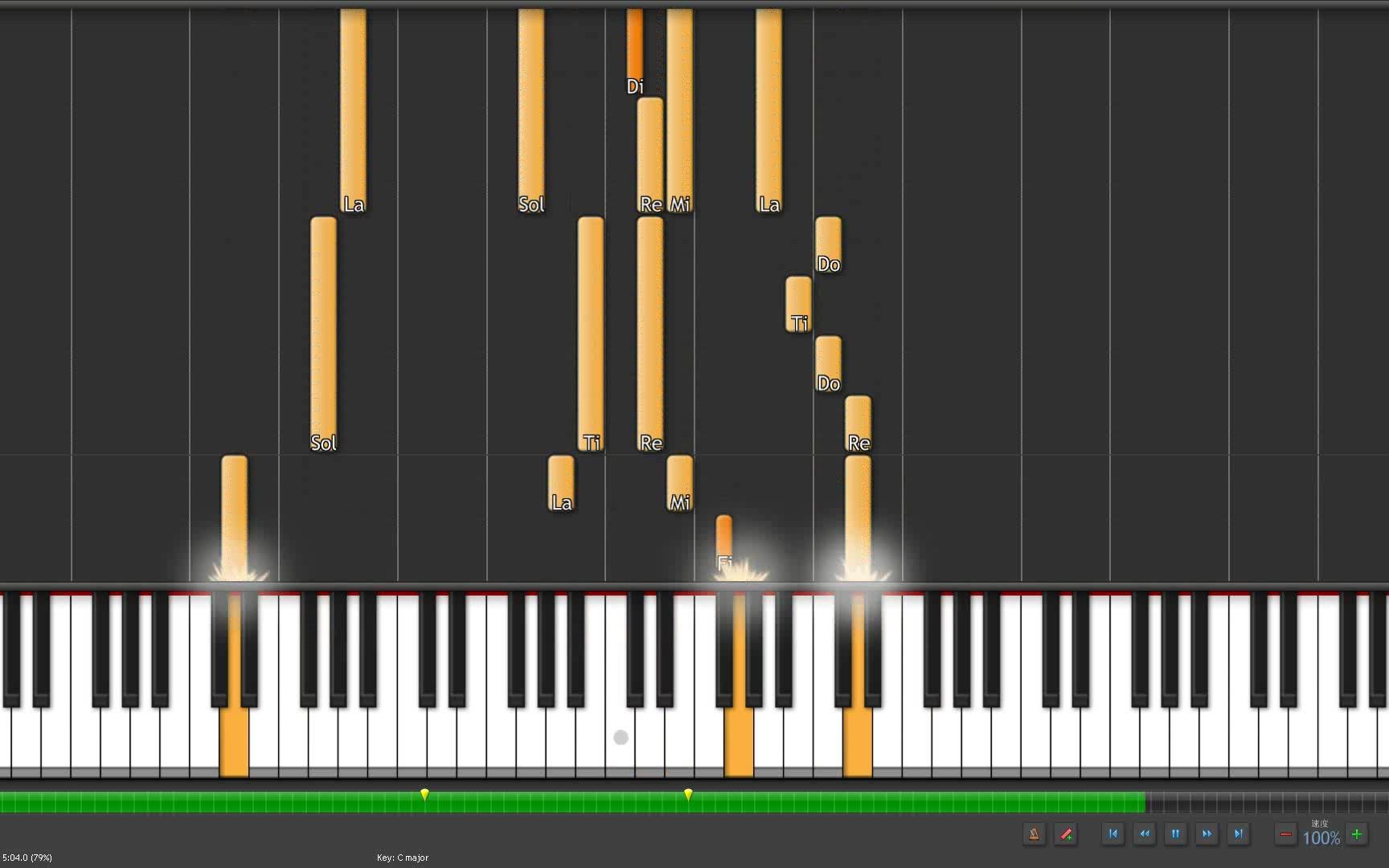 [图]【Synthesia】谁知道这是哪一版的Canon in D major