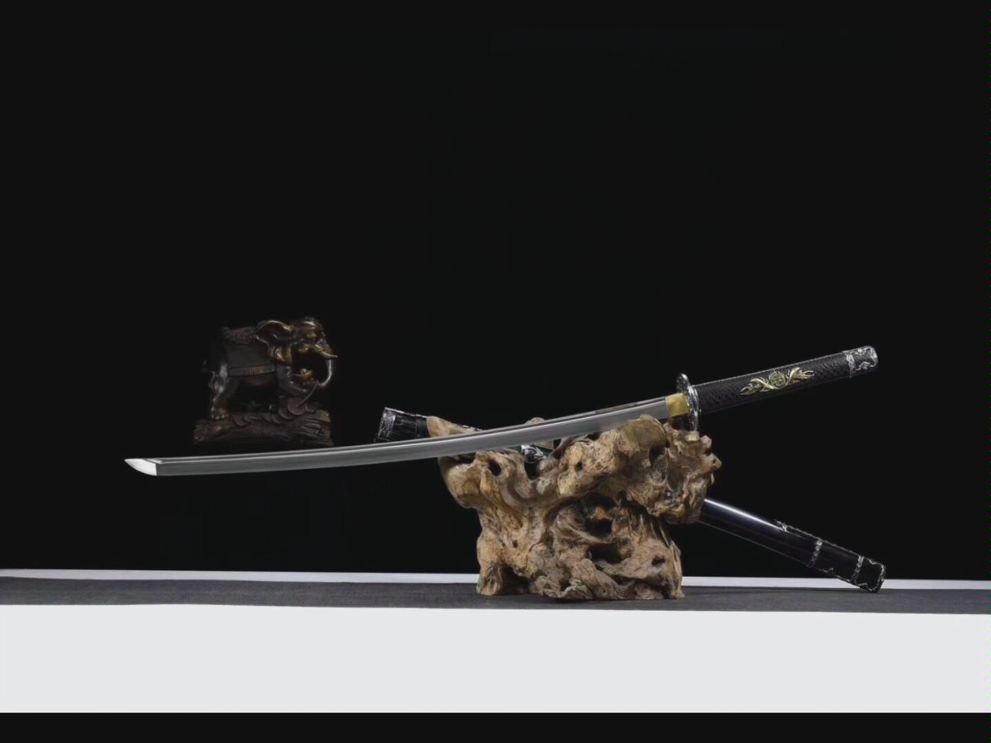 锰钢武士刀-九尾狐