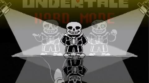 UnderTale Sans Fight Hard Mode_哔哩哔哩_bilibili