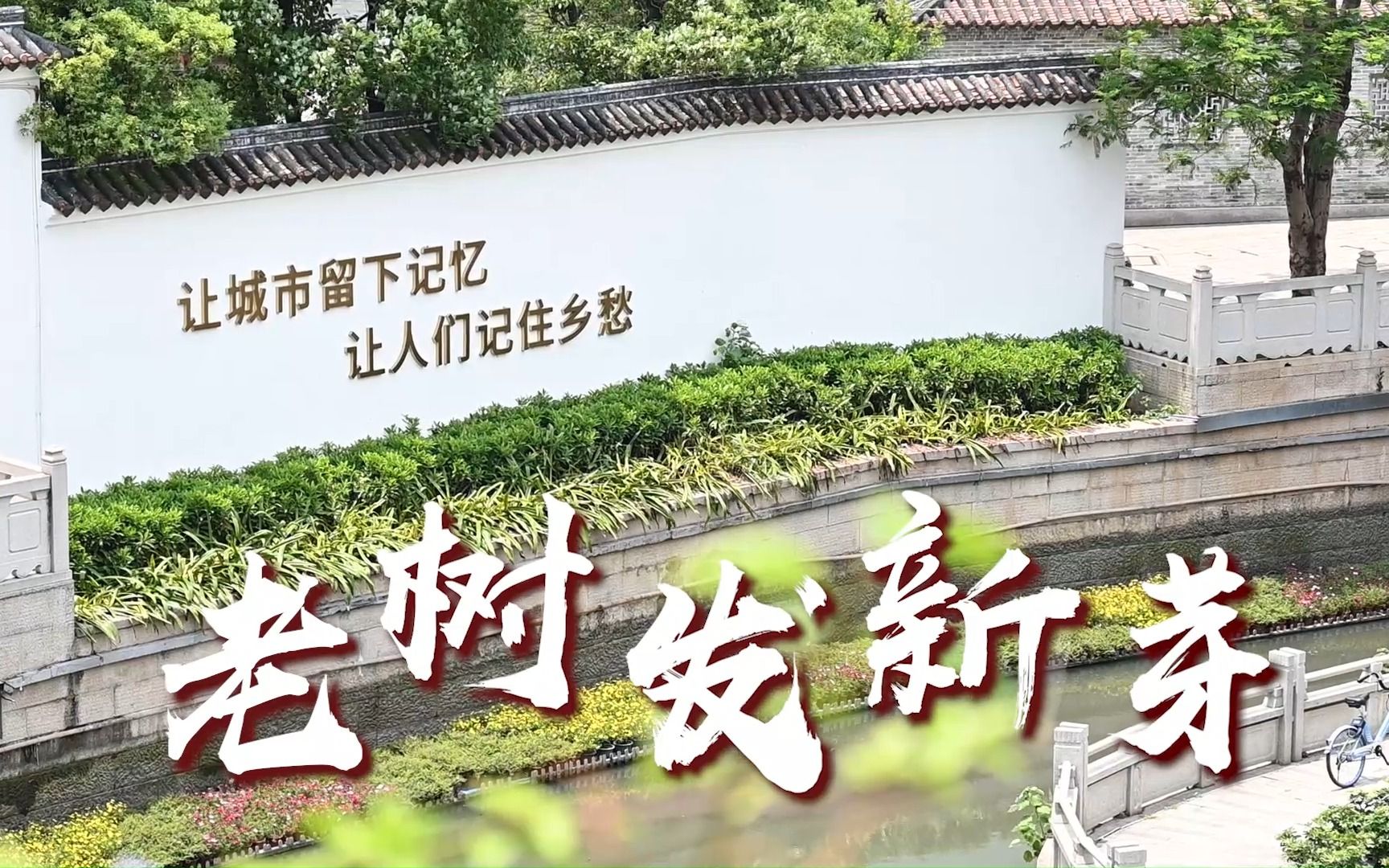 [图]【学生作业】走进永庆坊 |《老树发新芽》——“让城市留下记忆，让人们记住乡愁。”