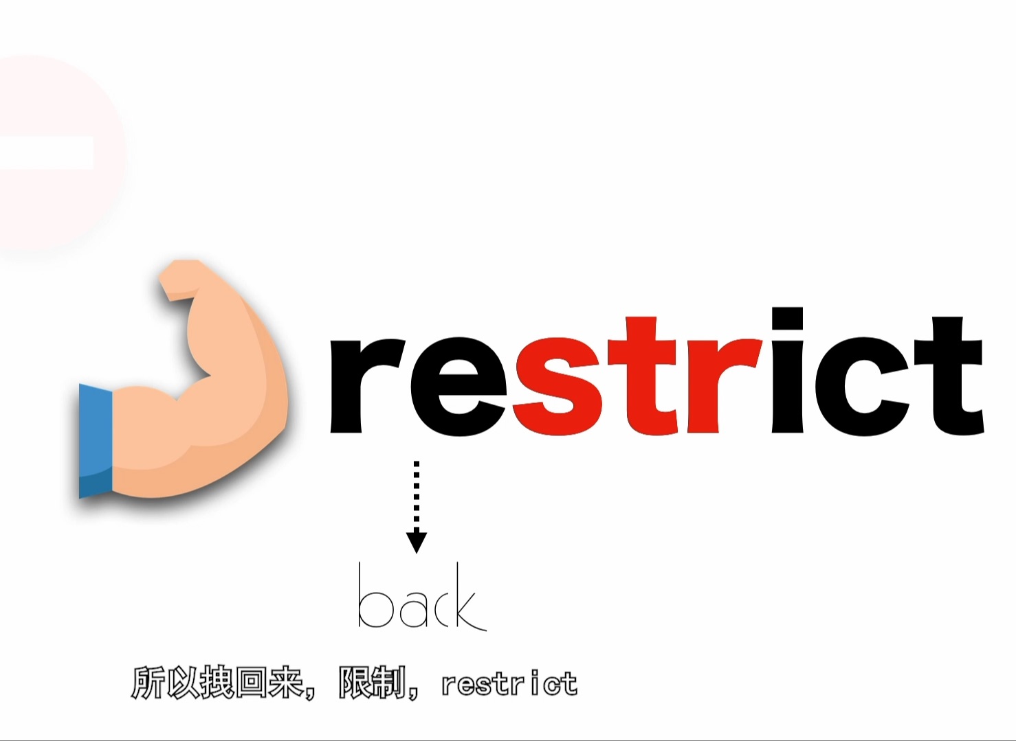 捡单词铁词专属福利12.restrict哔哩哔哩bilibili