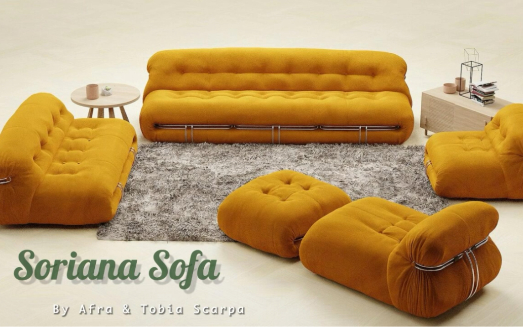 [图]设计史经典-Soriana Sofa