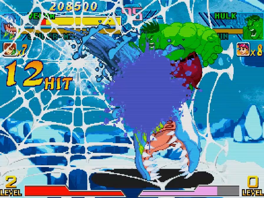 《漫画英雄vs卡普空》毒液通关