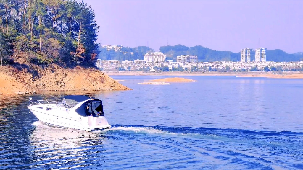 千岛湖城中湖游船游玩