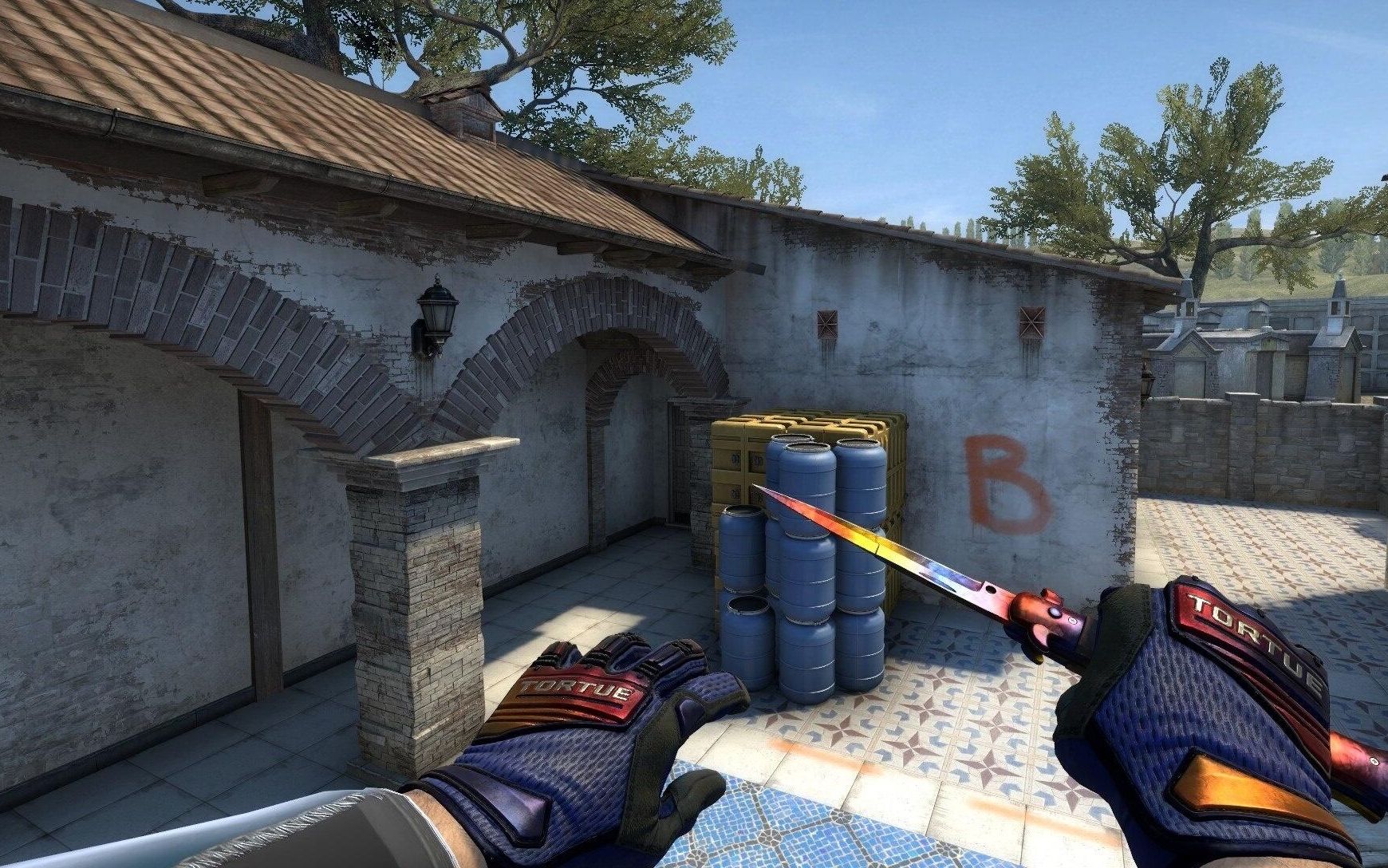 【csgo】渐变大理石短剑,或许是你的第一把刀