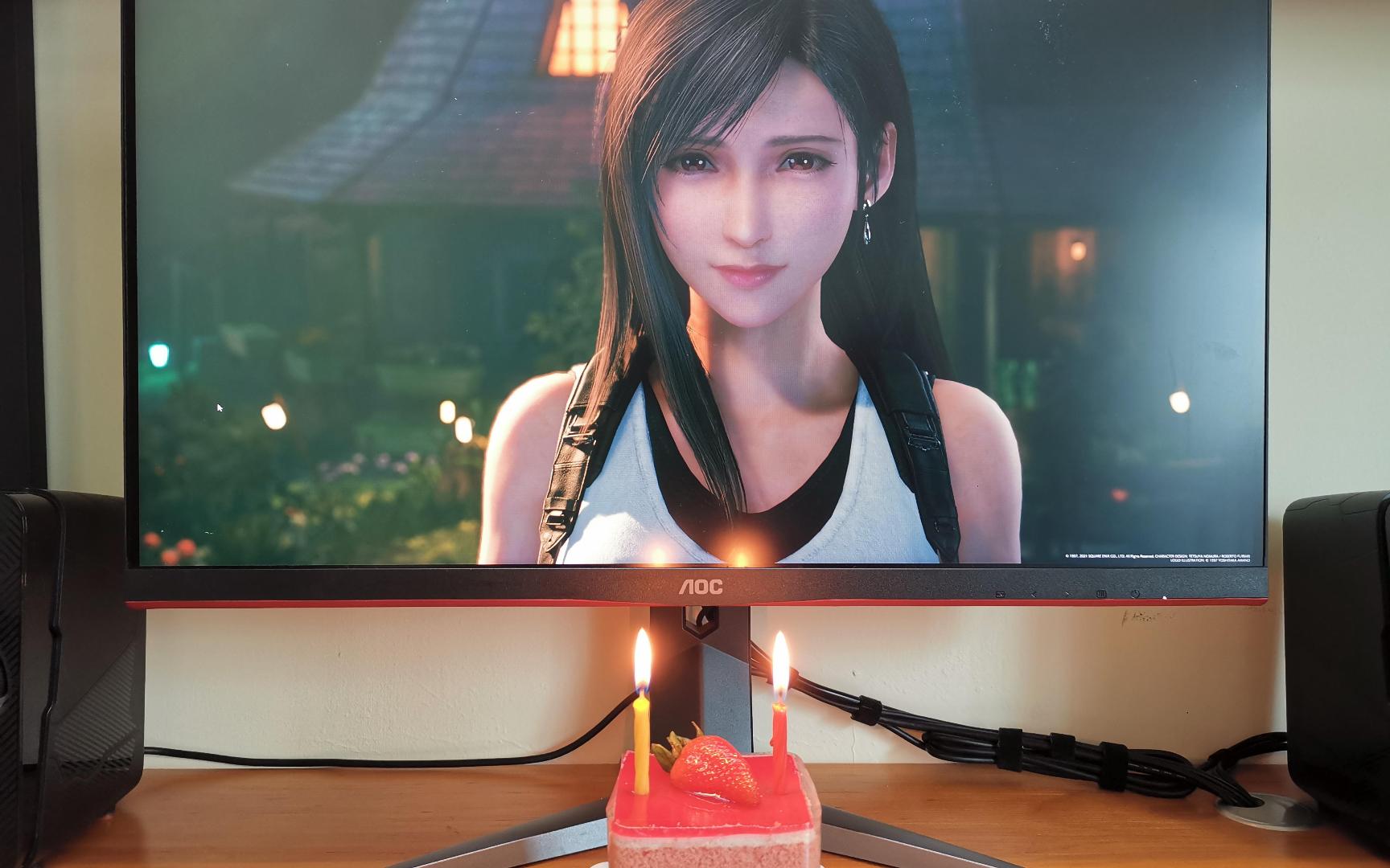 老婆蒂法生日快乐!官方发文庆祝!