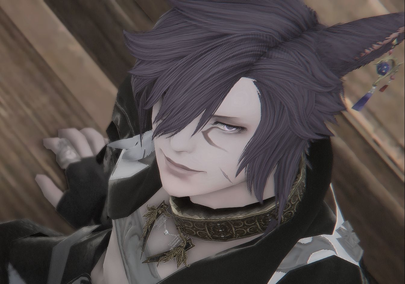 【ff14|猫男】做了他