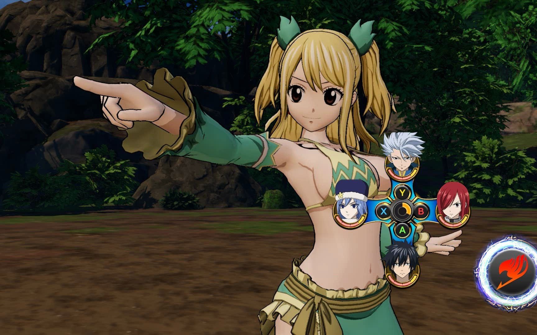 妖精的尾巴 格雷 露西 艾露莎 朱比亚 利昂 技能演示