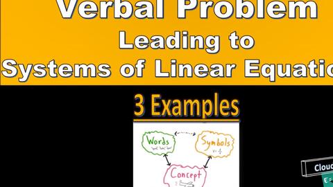 Eng Lesson 7 Solving Systems Of Linear Equations Algebraically By Elimination 哔哩哔哩