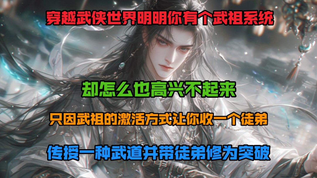 穿越武侠世界明明你有个武祖系统,却怎么也高兴不起来,只因武祖系统的激活方式竟是让你收一个徒弟,传授一种武道并带徒弟修为突破哔哩哔哩bilibili