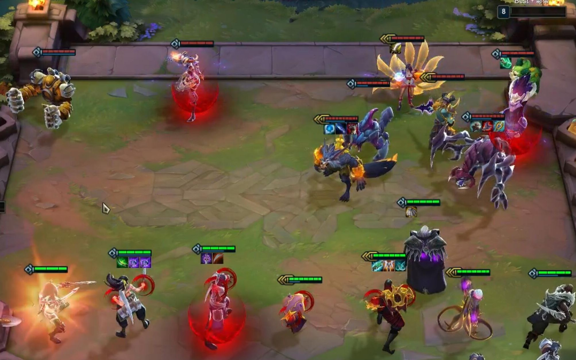 【云顶之弈】忍者刺客阵容吃鸡,决赛克制虚空斗士法