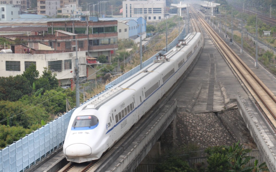 crh2a-2010综合检测车平步通过