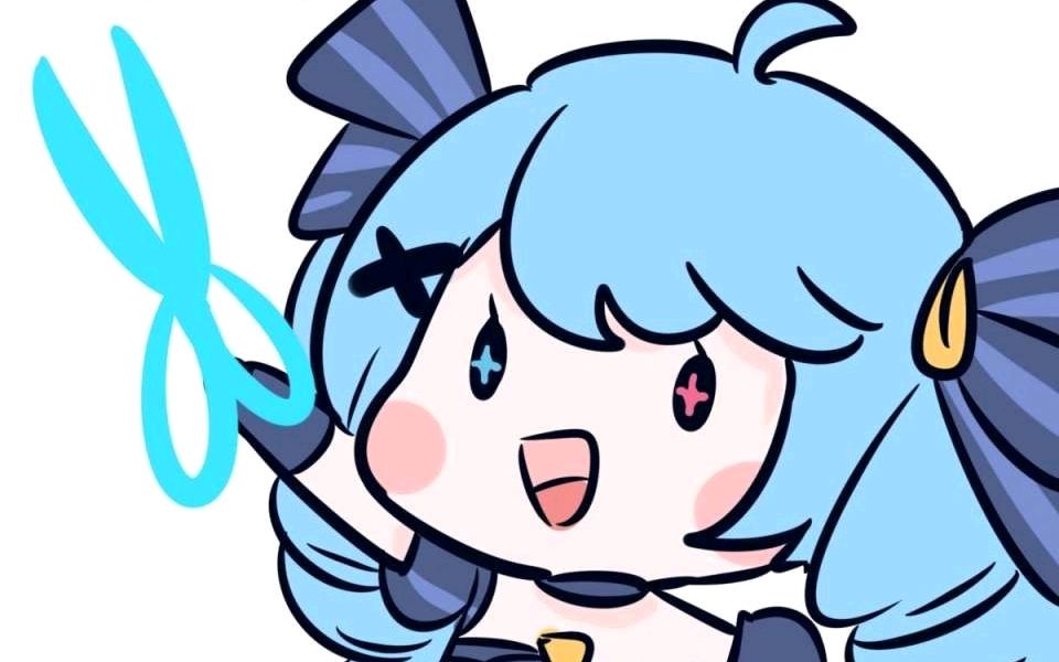 【英雄联盟·格温】全部~剪成~小姐姐~( *99ω99)72