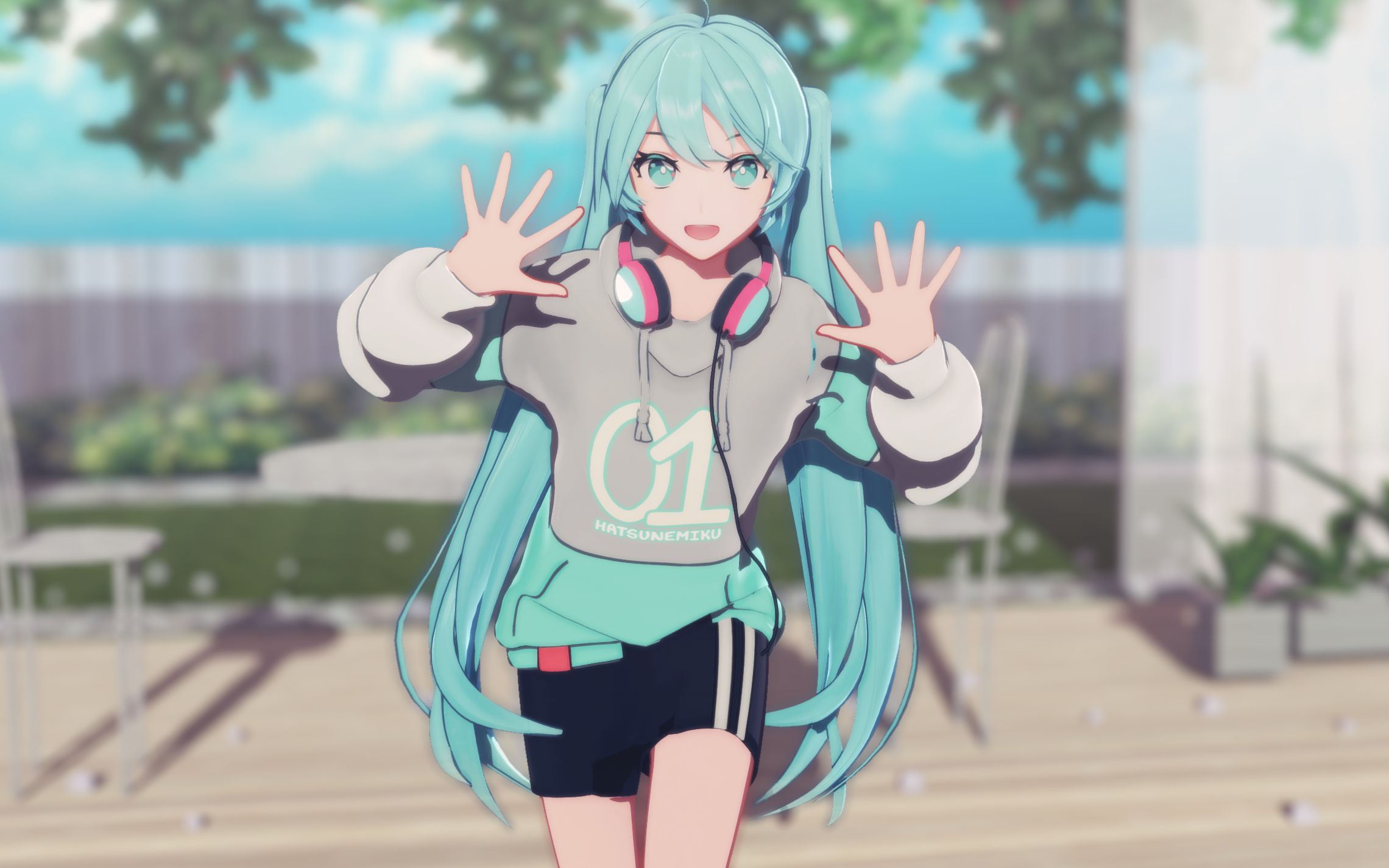 [图]【YYB/MMD】元气初音-恋愛デコレート