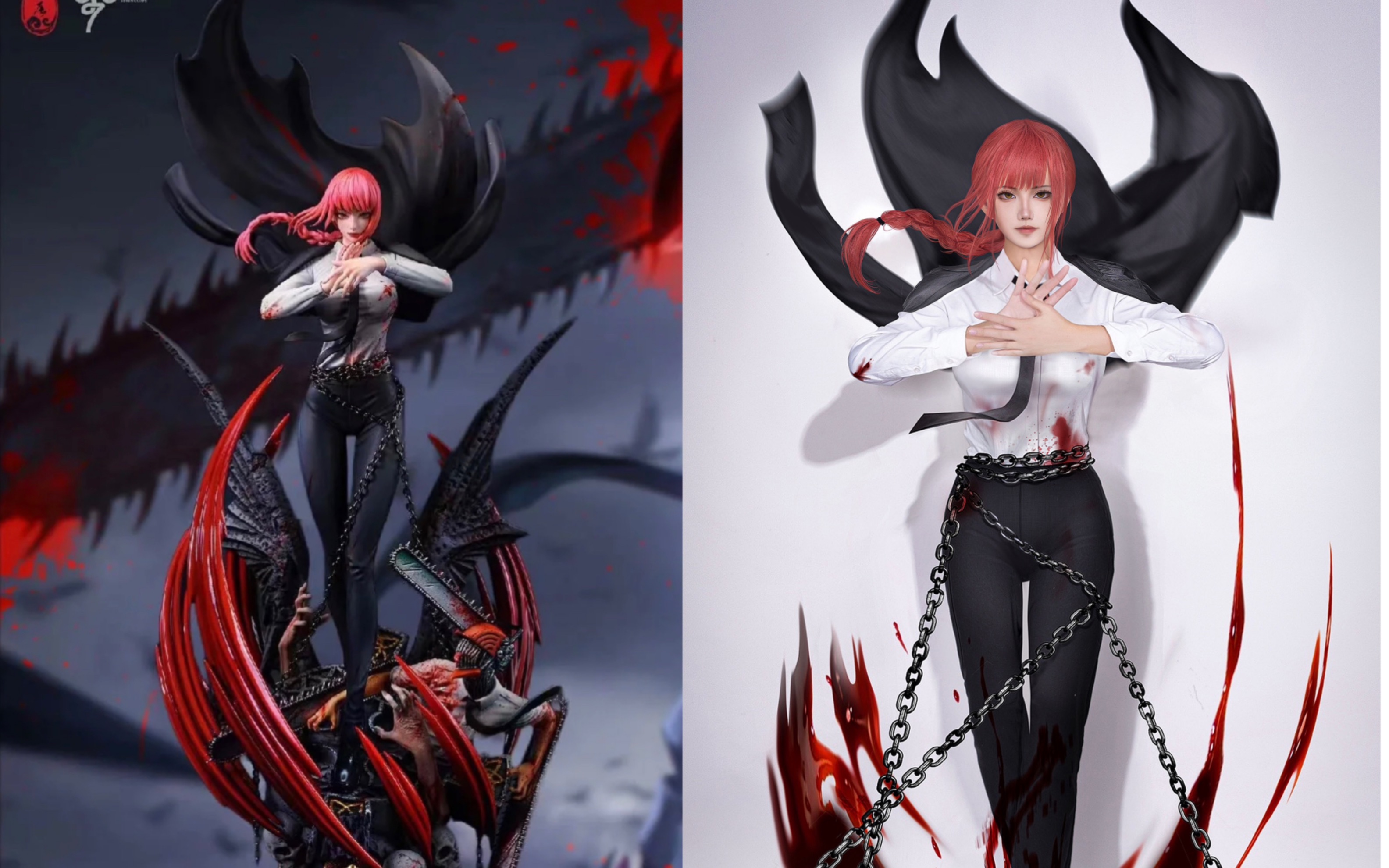 【电锯人玛奇玛cos】坏女人真人手办?