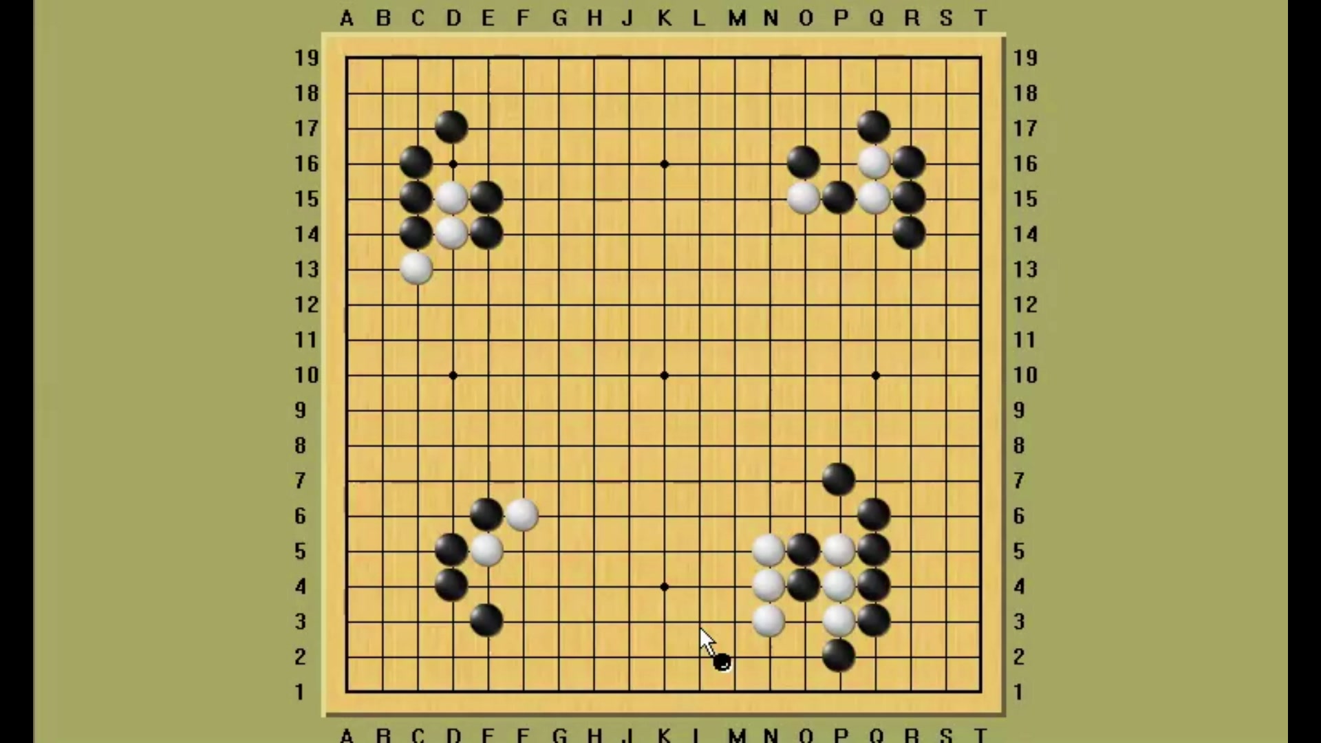 围棋入门吃子技巧1抱吃82_哔哩哔哩 (゜-゜)つロ 干杯~-bilibili