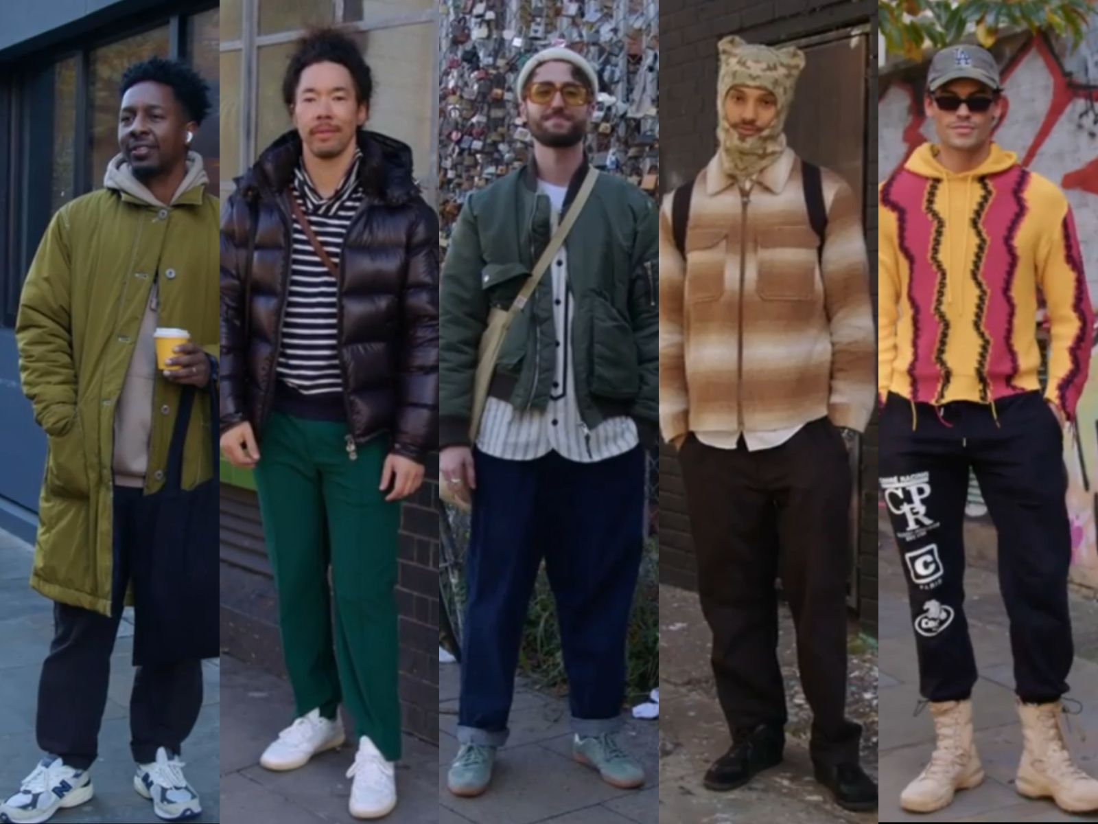 伦敦街头潮人穿搭