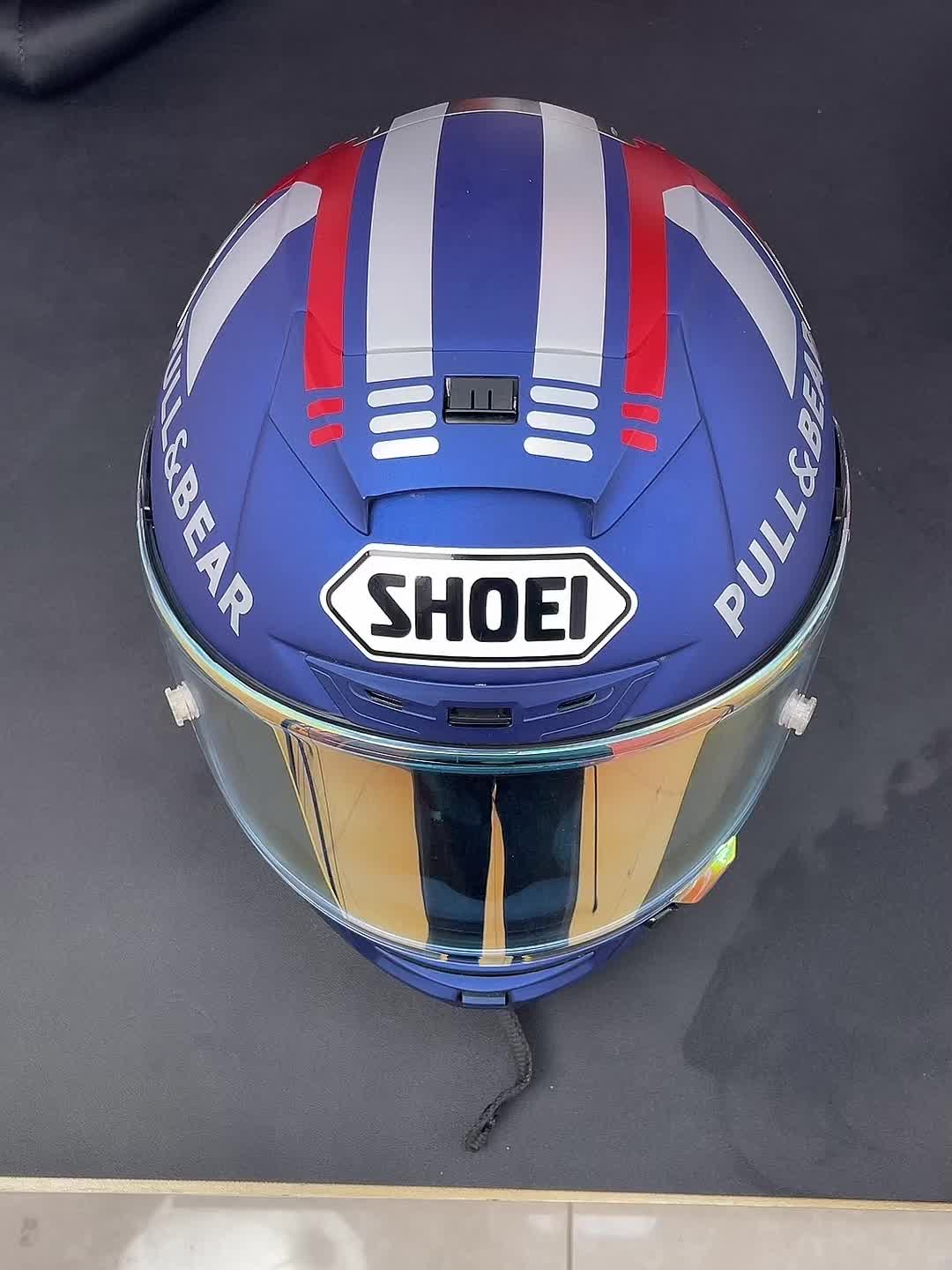 shoei x14哑蓝版画展示合集(摸鱼改装工作室)