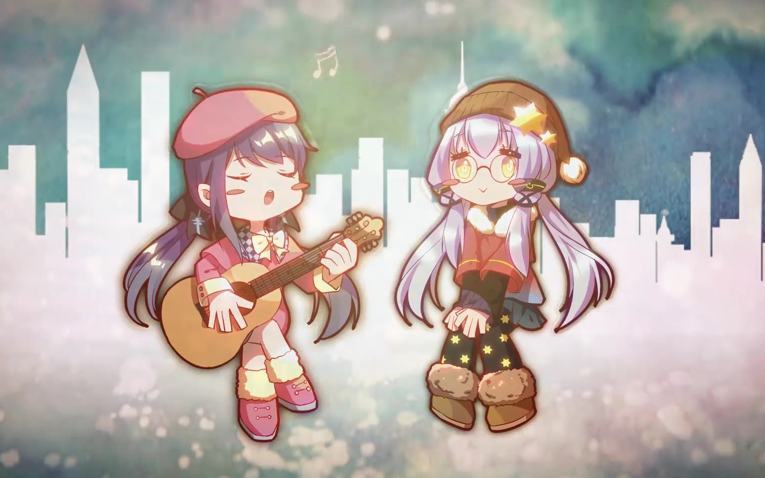 【心华 feat.星尘】旅绘【翻调 原pv付】_哔哩哔哩_bilibili