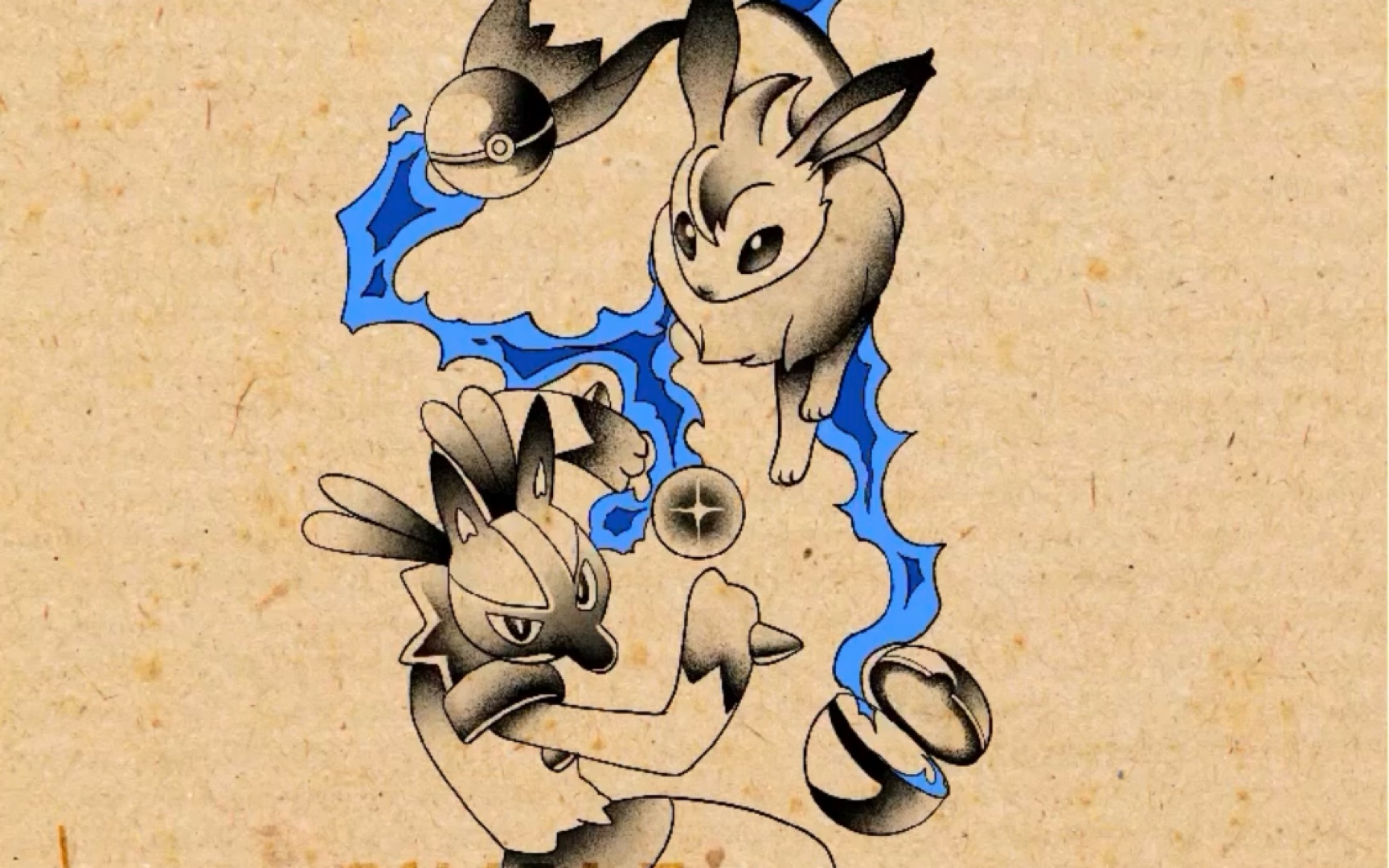 procreat 纹身稿之宝可梦