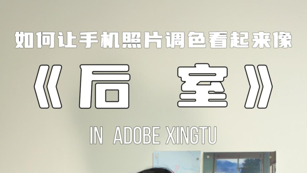 如何让你的手机照片看起来像后室