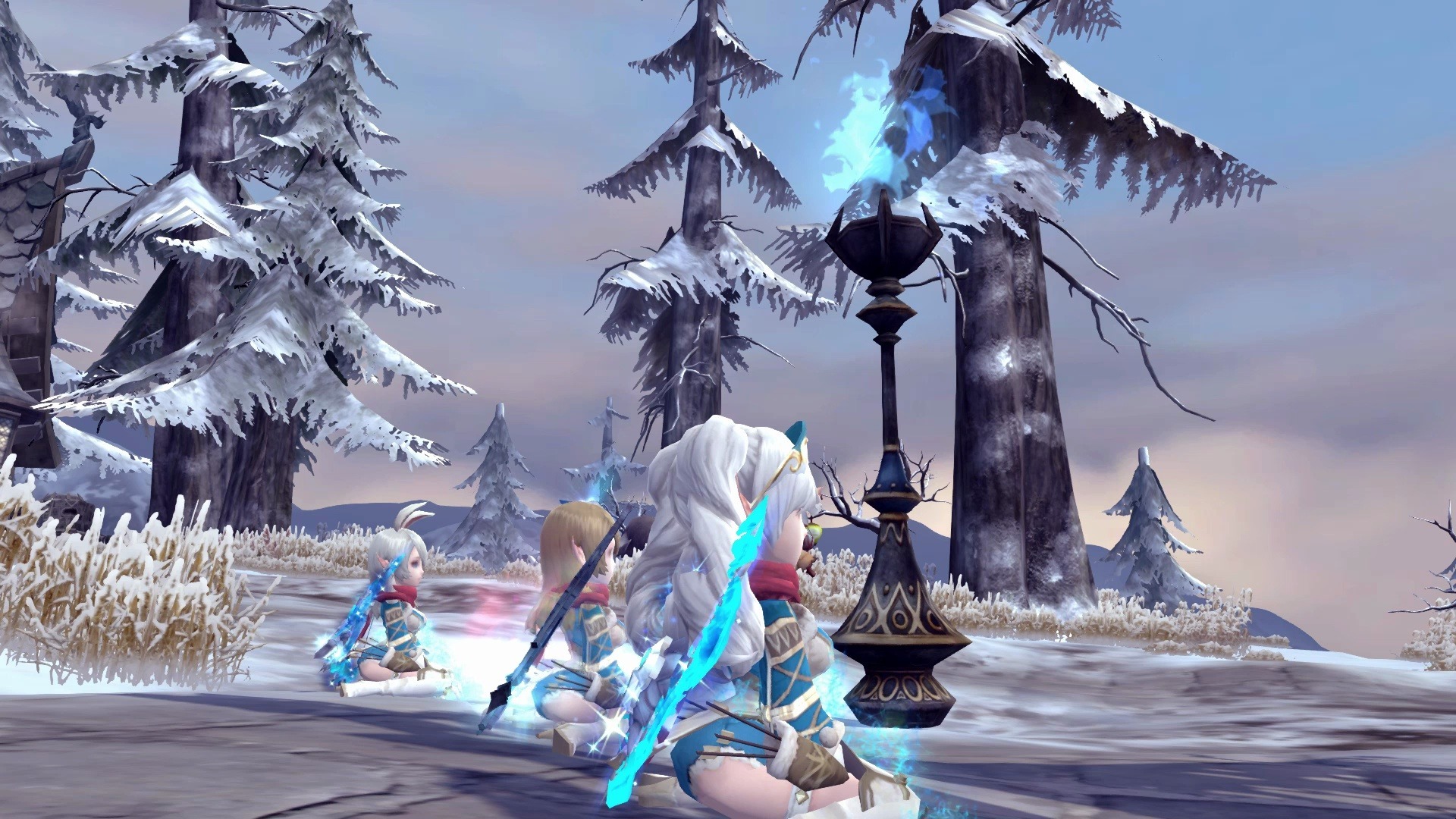 龙之谷 弓箭 冬日猎手时装