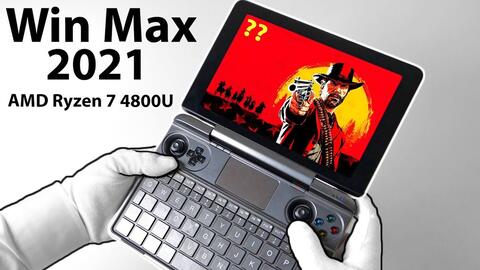讲究哥】GPD Win Max 2021掌上游戏本开箱(AMD Ryzen 7 4800U 
