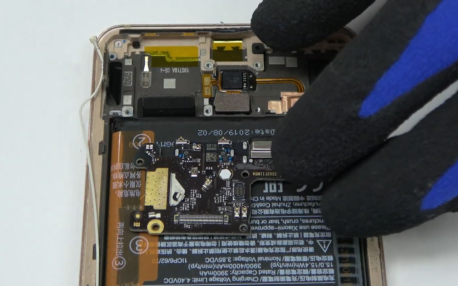 红米k20 prosim卡模块更换