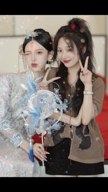 "亲手做 赠予扇"希望我的女孩 百喜无忧!@临界十缨