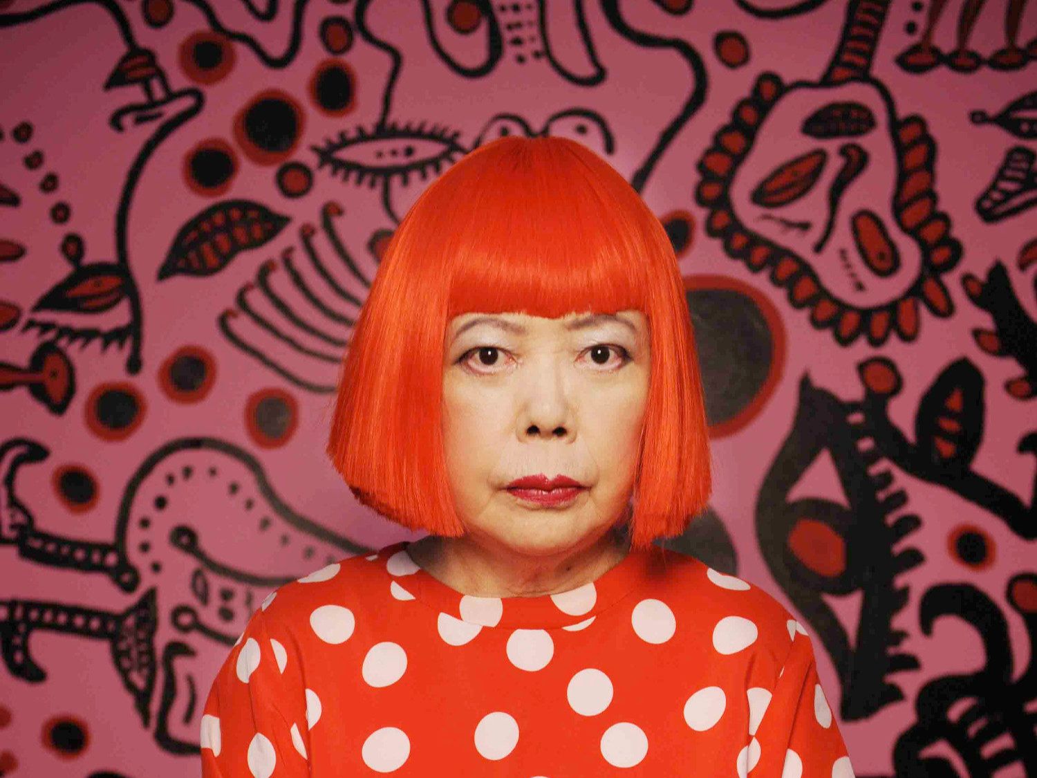 最贵女艺术家草间弥生