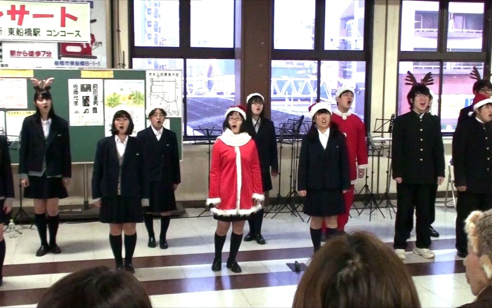 [图][2011-12-22] Angels We Have Heard on High 圣诞颂歌 千葉県立船橋高校合唱部@千葉県船橋市