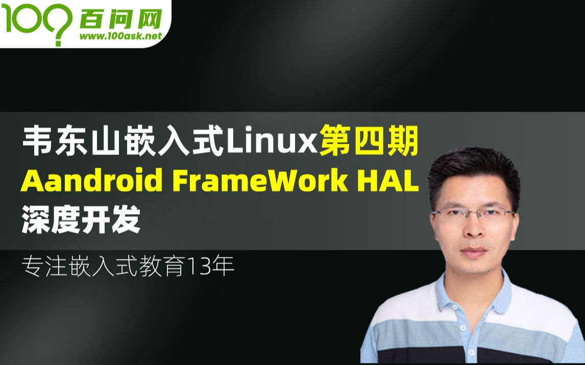 韦东山_第4期_视频教程_Android系统_免费试看版