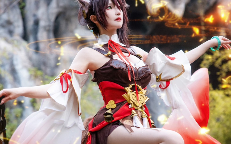 兽耳与长腿的完美结合体:停云cos!- 【露兒大魔王】