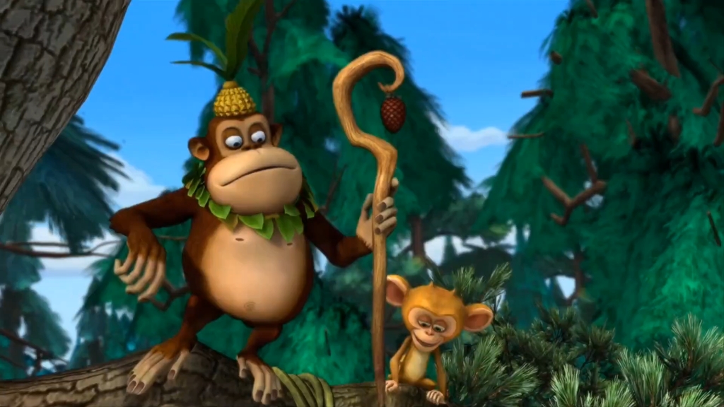 狗熊岭红眼入侵,熊大用陷阱困住熊二,图图让光头强救熊二,这是真的吗