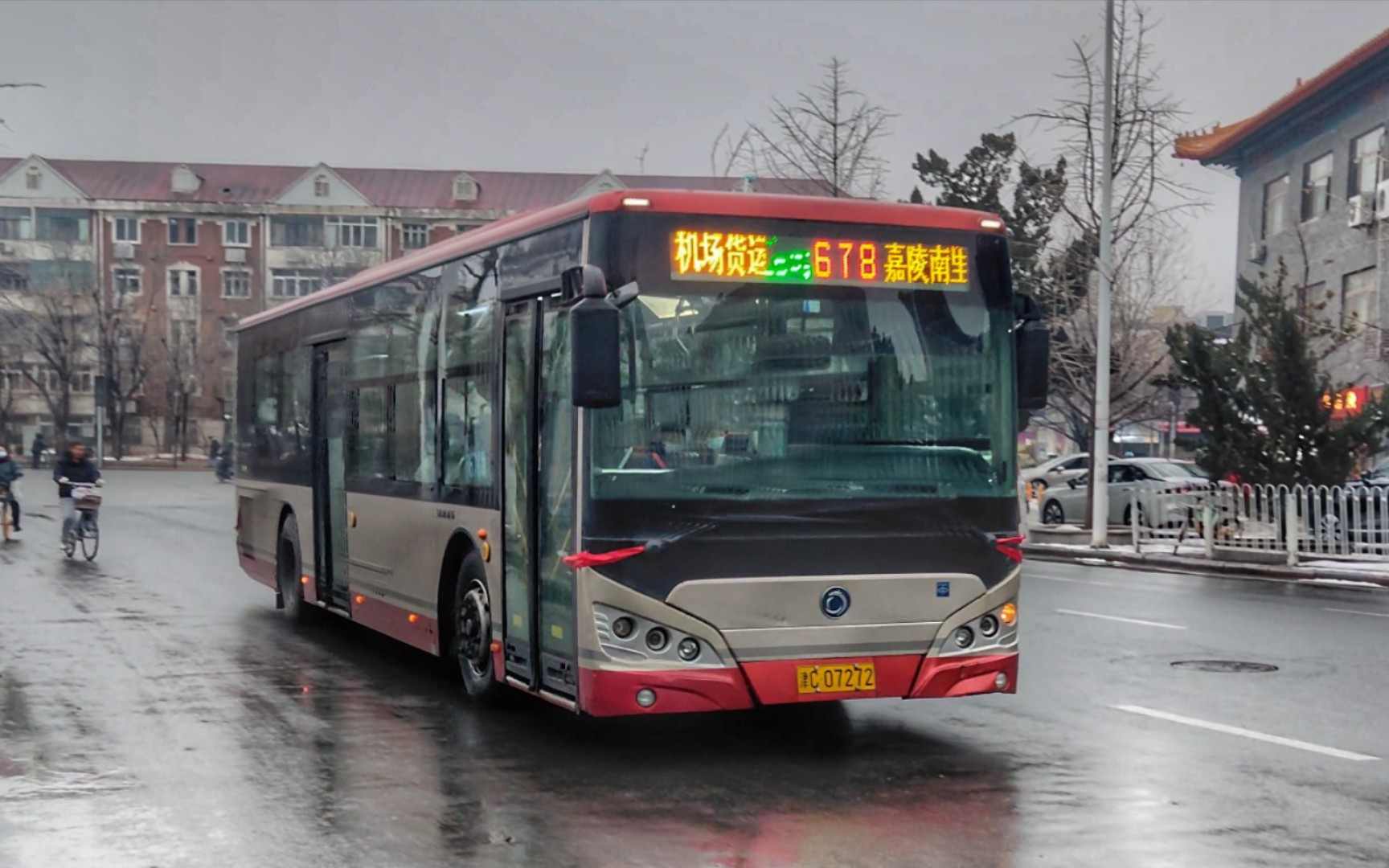 [4k60·全站首发·复出老将大申龙]天津公交678路专线slk6129uld5hevz