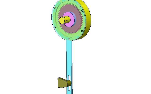 图315 摆动齿轮行星减速机构