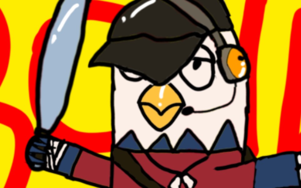 军团要塞2 x 那兔 鹰酱侦察兵