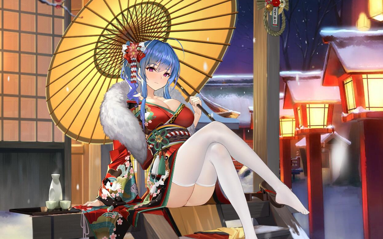 碧蓝航线圣路易斯live2d雪下之饮全台词鉴赏