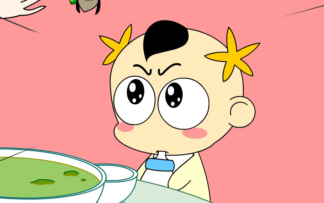 奶瓶小星:母体子宫里畅游,搞笑动画短片