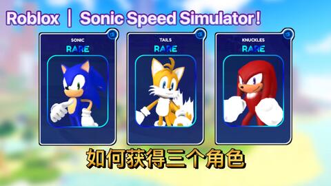 (TUTORIAL) HOW TO GET the RIDERS SONIC In Roblox Sonic Speed Simulator! -  BiliBili
