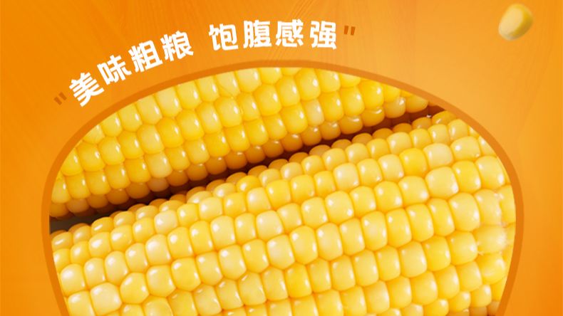 东北黄糯玉米，软糯香甜，好吃到停不下来