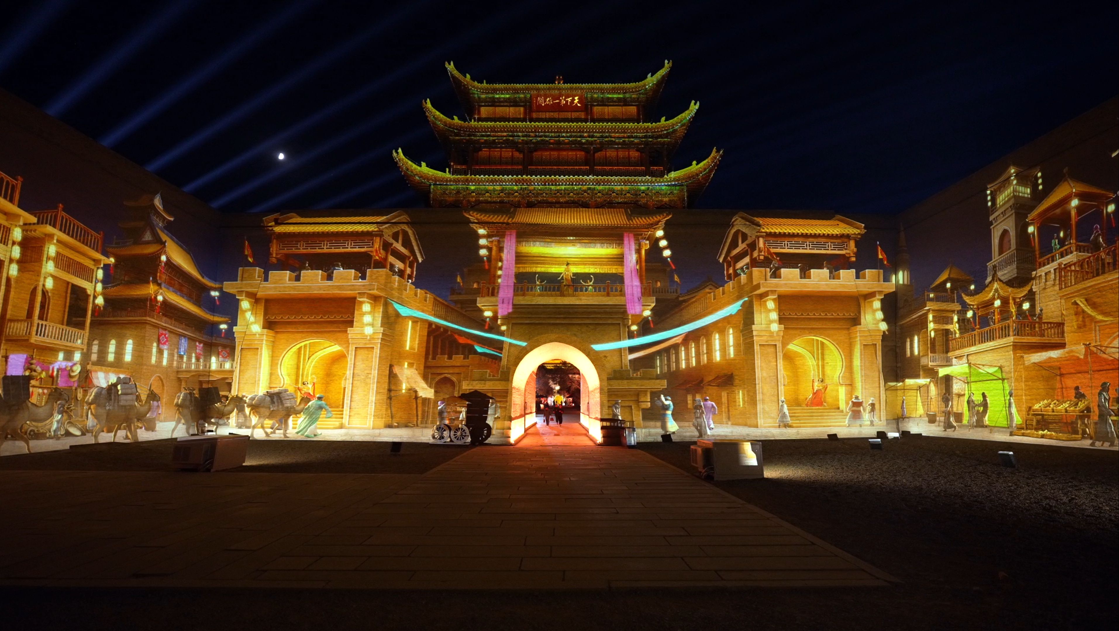 《天下嘉峪关》| 中国首部原址再现史诗级长城文化沉浸式夜游重磅上线